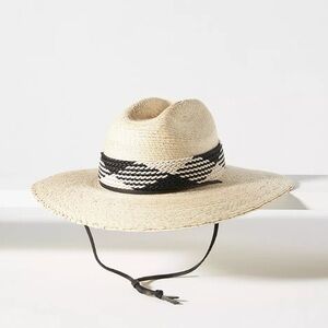 ASN Hat Surfer Boi Anthropologie Straw Hat Fedora Wide Brim